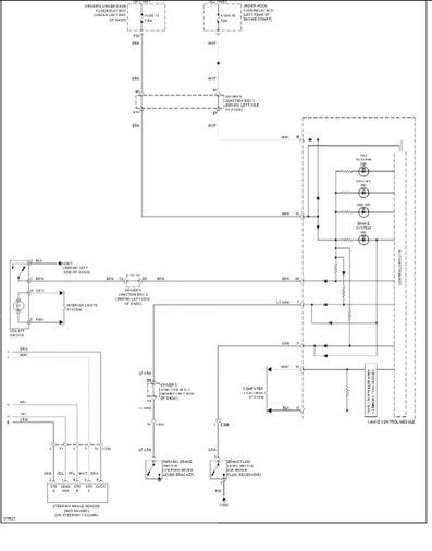 Acura TL Anti-Lock Brakes Circuit Diagram