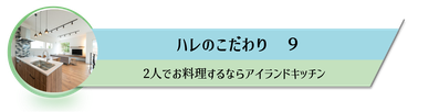 アイランドキッチン,2人で料理,お勧めキッチン,