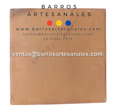 <img src="Loseta de barro rojo artesanal natural hecha en la Zona Centro de México.jpg" alt="Loseta de barro rojo artesanal natural hecha en la Zona Centro de México" />