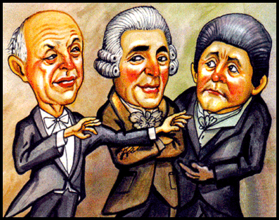 Wallner, Haydn, Salieri.