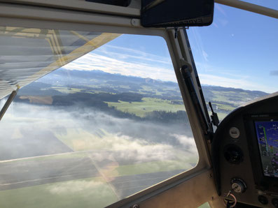 Der Nebel hat sich aufgelöst
