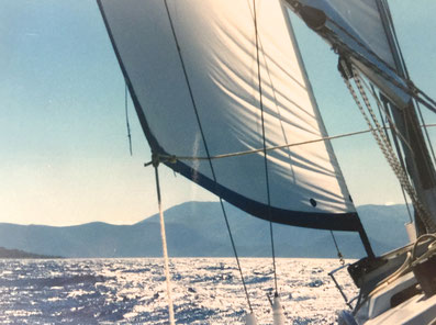 My sailing trip - Ionian sea 1995