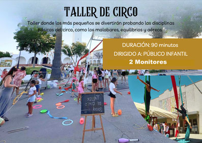 talleres infantiles para escolares en Cadiz