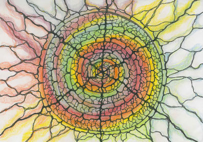 Neurographik Neurolotus Neuromandala