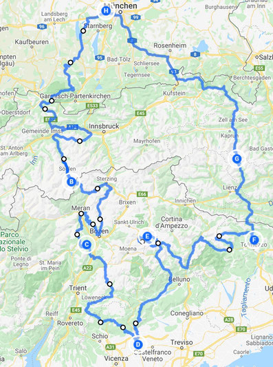 Klick auf die Karte - über Google Maps kannst du die Tour runter laden