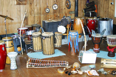 Trommel Kurs Unterricht Djembe Conga Basstrommeln  Percussion