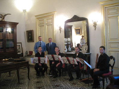 Sala riunioni dello studio:CONCERTO a cura del Rotary Club - Quartetto di flauti dolci “DAPHNE RECORDER QUARTET “