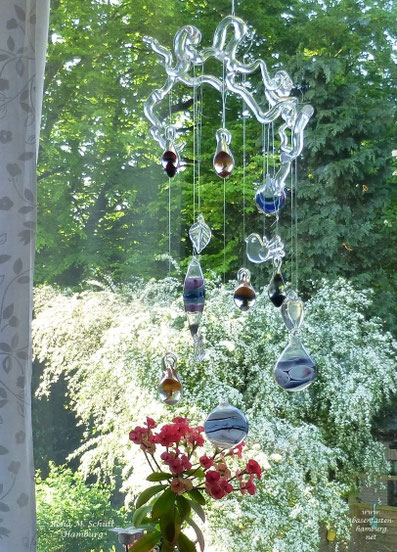 Glaskunst, Copyright: Ilona M. Schütt, www.basenfasten-hamburg.net