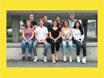 Die aktuellen Lernenden der Gemeinde Gossau