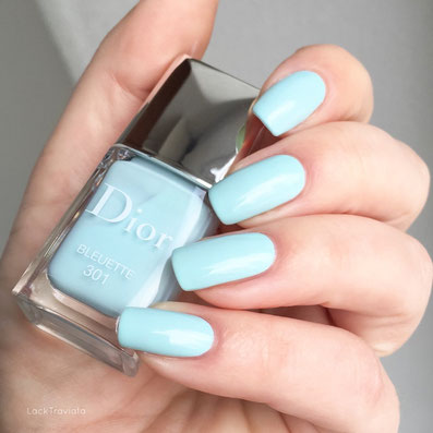 swatch Dior BLEUETTE 301 Glowing Gardens Collection Spring 2016