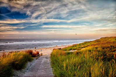 Strand auf der Nordseeinsel Langeoog