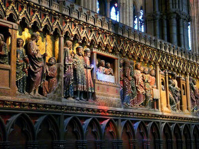 Clôture du choeur de Notre-Dame de Paris