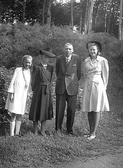 Das letzte Familienfoto: 1946 oder 1947