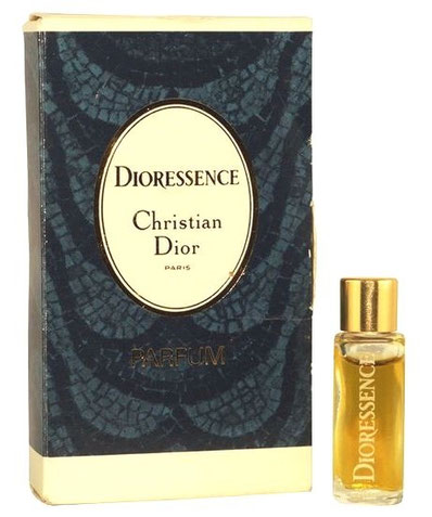 DIORESSENCE - ANCIENNE PETITE MINIATURE PARFUM : DANS BOÎTE A RABAT