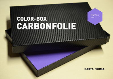 Color Box in Carta-Carbon schwarz