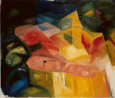 Öl auf Leinwand, Bild, Kunst