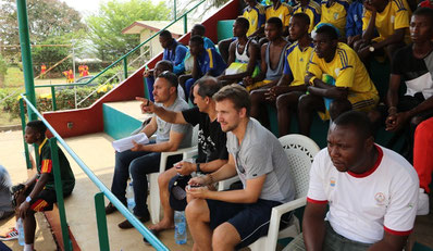 Scouting beim Tournoi de Limbe (Kamerun) 2016