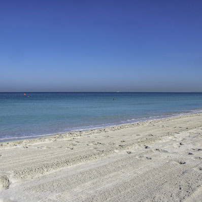 Saadiyat Island - Spiaggia di sabbia bianca