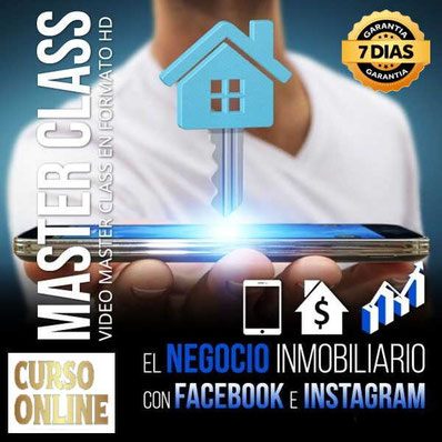 Aprende Online Negocio Inmobiliario con Facebook & Instagram, cursos de oficios online,