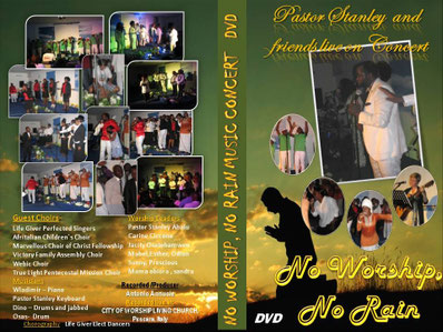 NO WORSHIP, NO RAIN DVD