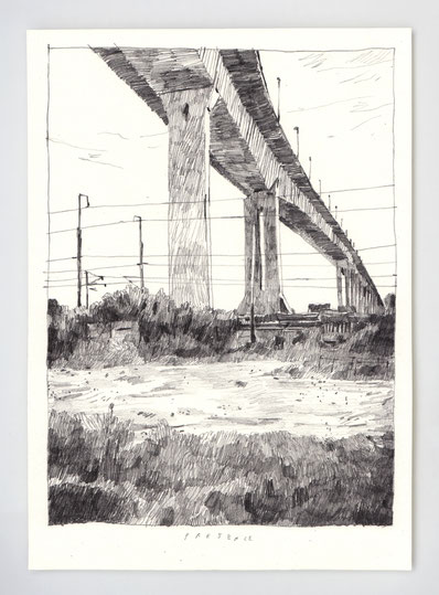 VENDU - SOLD /// "PRESENCE" / graphite /21x29,7cm