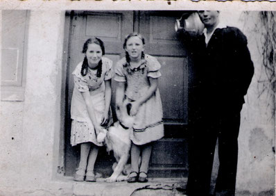 Wohnhaus Heske, Kinder, Thiel in Schnakeinen. Deputanten-Haus des Landwirtes Kollien in Schnakeinen. Standort Hofstelle Kollien.