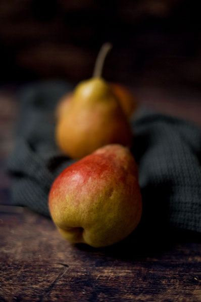 Birnen, Zimt-Birnen, eingelegte Birnen, Obst einlegen, Vorratskammer, Vorrat