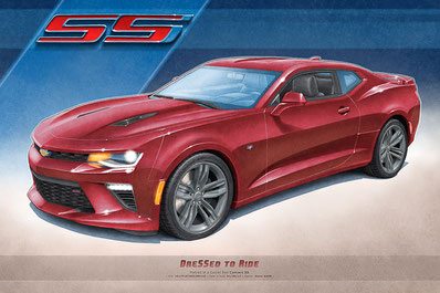 2014 Camaro 1LE personalized edition drawing option 2, 2015 Camaro 1LE personalized edition drawing option 2
