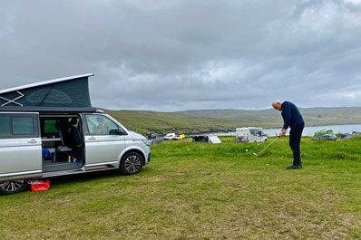 Camping in Glenbrittle