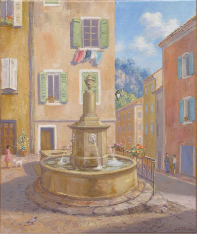 Tony Wahlander (Tony Wåhlander) artiste peintre en Provence 