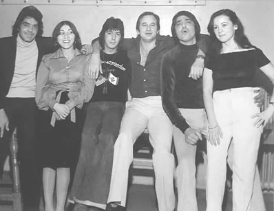 Los Chichos en Zurich 1977 entre amigos