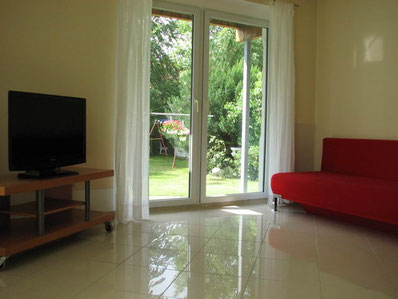 Exklusive Ferienwohnung mit Wintergarten am Strand