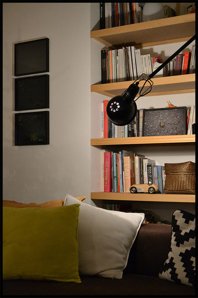 Coin lecture sous la lampe FLOS 265