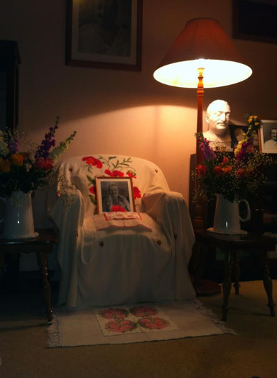 2013 : Baba's chair at Meher House