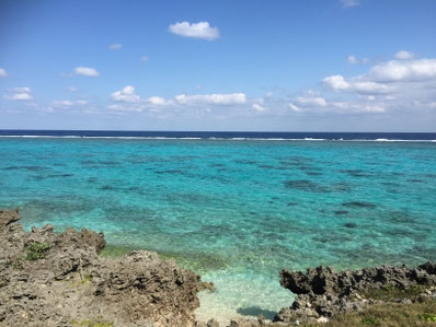 離島　海　与論島