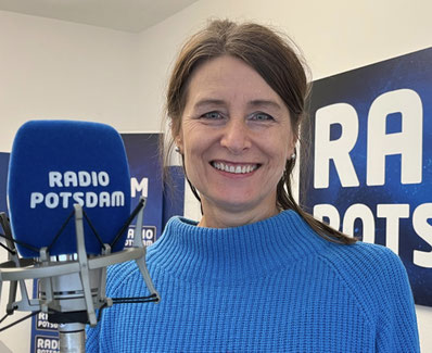 Gabriela schatton im Interview beim Radio Potsdam