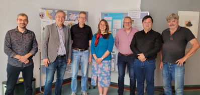 Besuch einer Delegation der Taalunie im Studienseminar Leer im Frühjahr 2025.