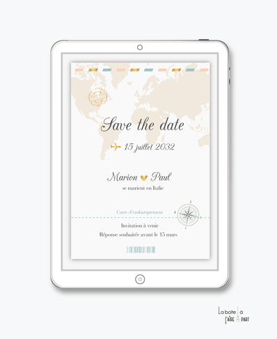 Save the date mariage numérique-Save the date mariage digital-Save the date numérique-pdf-Save the date mariage electronique -Save the date à envoyer par mail-réseaux sociaux-whatsapp-facebook-rock-rock and roll-guitare-electrique-vinyle-concert-guirlande