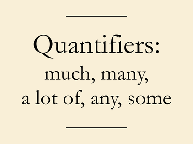 Quantifiers
