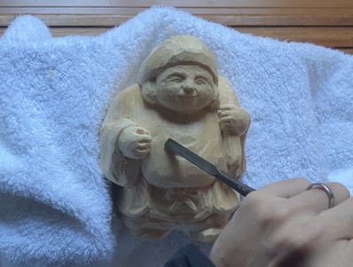仏師が彫り出す木彫りの大黒様 - 仏師の木彫り仏像販売。今まで 仏師が彫り出す木彫りの大黒様 - 仏師の木彫り仏像販売。今まで