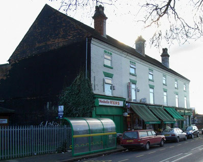 Nechells Park Road - some the few remaining 19th-century buildings