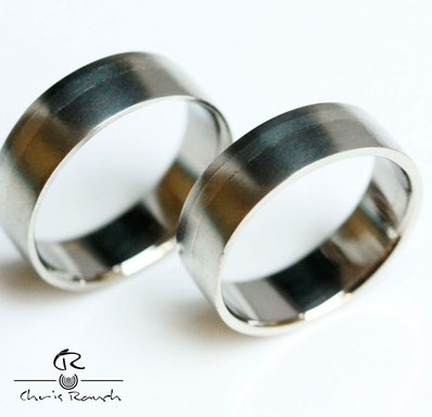 Trauringe Palladium Platin