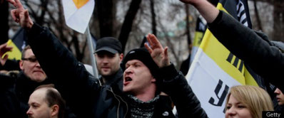 Russisk naziopmarch i Moskva