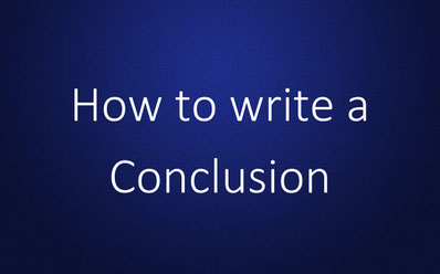 how to write a conclusion paragraph for a history essay