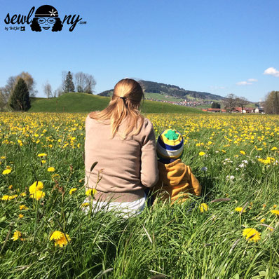 Frühling im Allgäu, 2016 "Mama&Sohn"