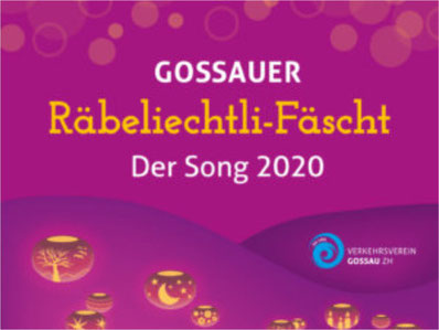 Ein Song speziell fürs Räbeliechtli-Fäscht 2020. Bild: Bobby Wagner/Verkehrsverein Gossau ZH