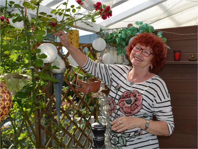 Rita Rotach möchte nicht aufs WG-Wohnen verzichten. Bild: Martina Gradmann