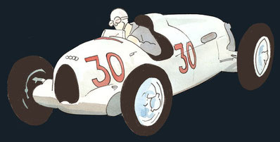 Bernd Rosemeyer by Muneta & Cerracín