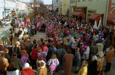 Faschingsumzug 1993 in Neulengbach