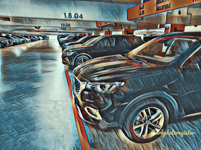 parken p8 und p9 flughafen frankfurt